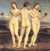 RAFFAELLO Sanzio Three woman oil painting reproduction